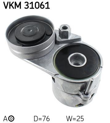 Rolo tensor da correia trapezoidal estriada SKF ref. VKM 31061